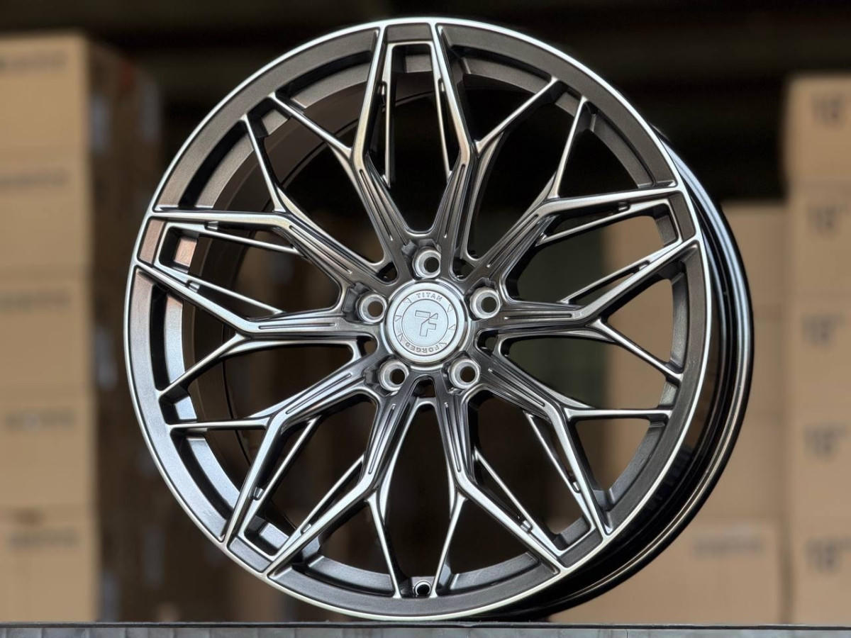 Titan Forged TF96 FA796 FlowForming R20 9J ET38 5x114.3 DIA73.1 HYPER BLACK