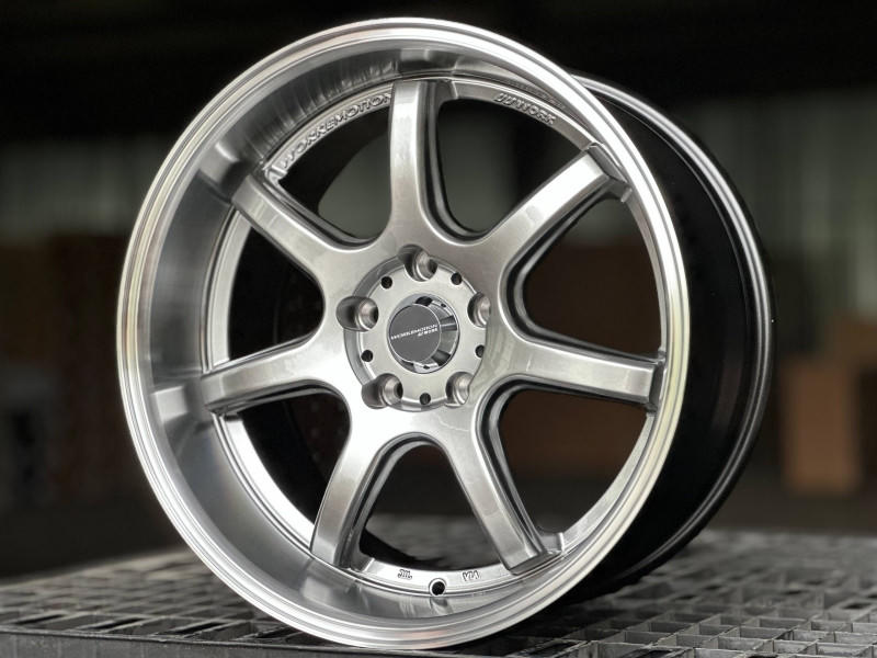 WORK T7R2P ZS022 R18 9.5J ET22 5x114.3 DIA73.1 HYPER BLACK