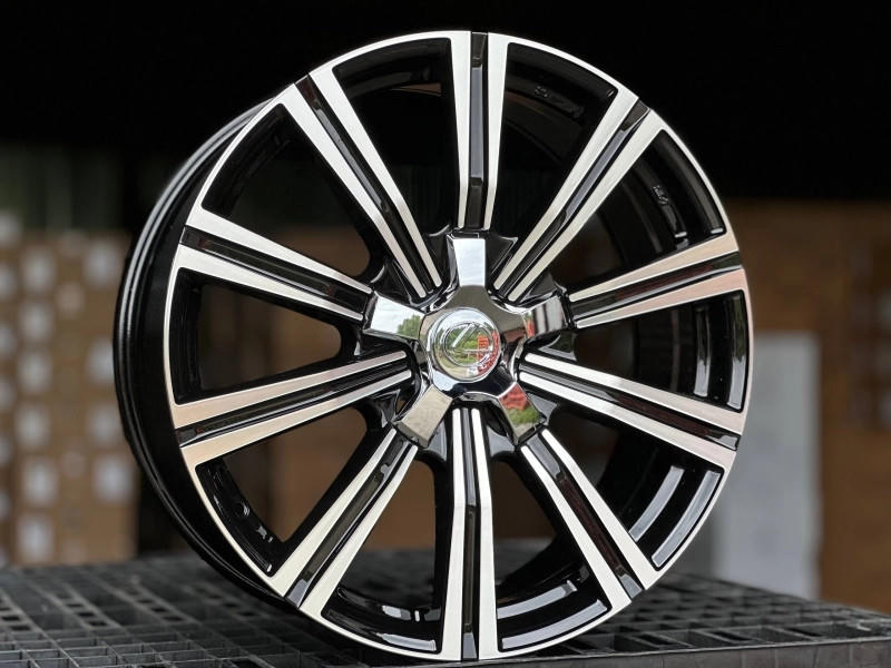 LEXUS LX570 H937F FlowForming R21 8.5J ET45 5x150 DIA110.1 GLOSS BLACK FACE