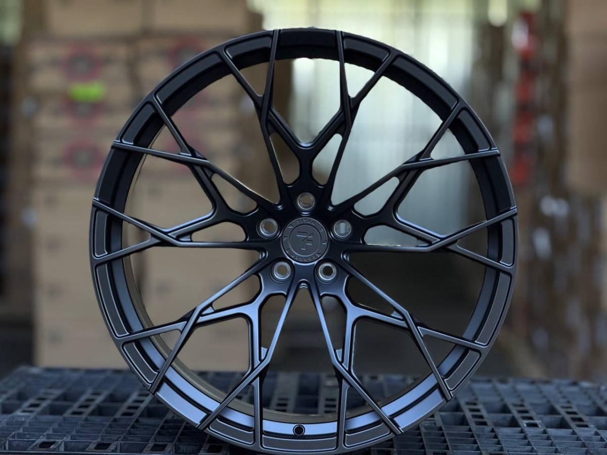 TITAN FORGED GLE/GLS X5/X6/XYC7943 R21 10, 11J 5x112 DIA66.6 MATTE BLACK
