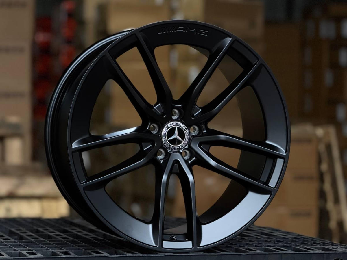 MERCEDES NEW GLS/GLE FORGED YC9550 (ET:54/4...10, 11J 5x112 DIA66.6 MATTE BLACK