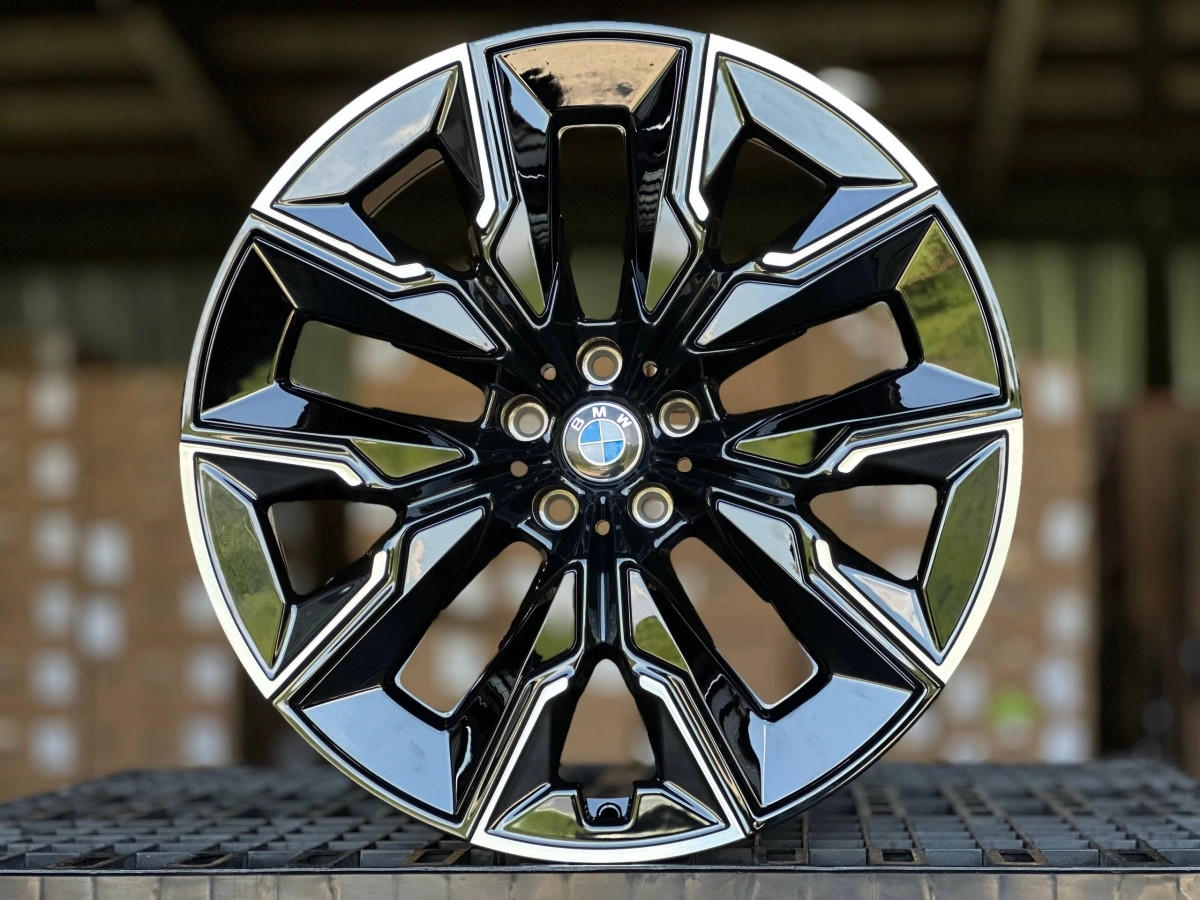 BMW H3447F FlowForming R21 9, 10.5J ET24, 44 5x112 DIA66.6 GLOSS BLACK FACE