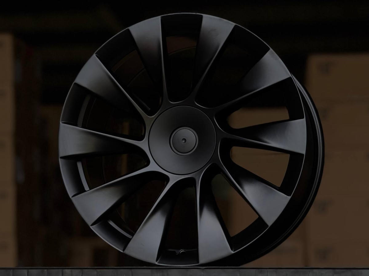 TESLA H3130F FlowForming R21 9.5, 10.5J ET40, 48 5x114.3 DIA64.1 MATTE BLACK
