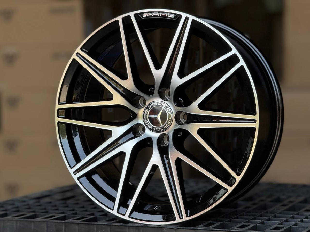 Mercedes AMG GT H3583F FlowForming R18 8, 9...45 5x112 DIA66.6 GLOSS BLACK FACE