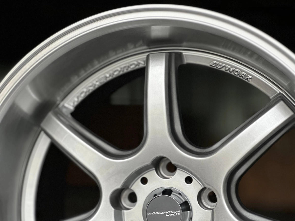 WORK T7R2P ZS022 разноширокие R18 10.5J ET18 5x114.3 DIA73.1 HYPER BLACK