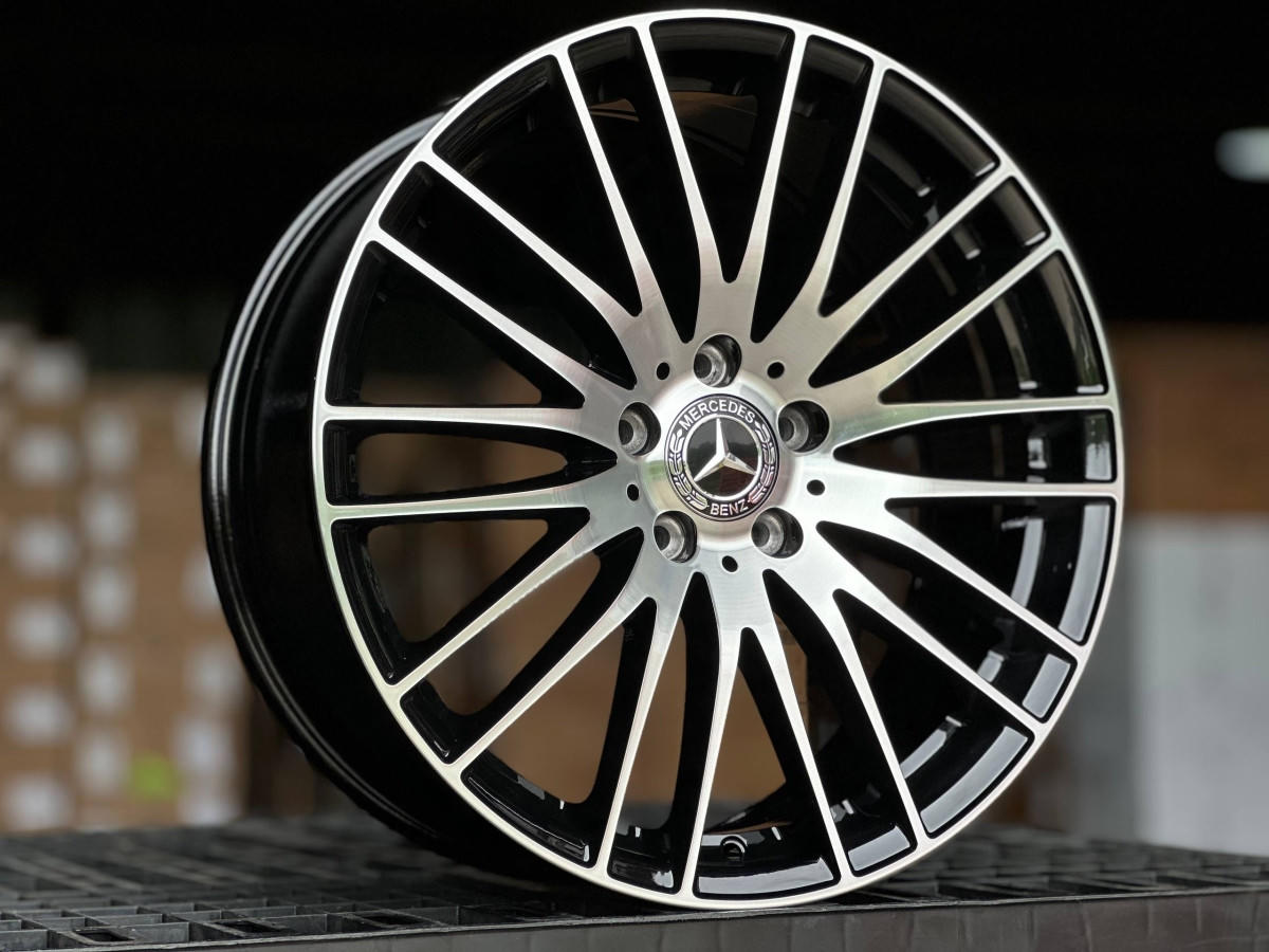 Mercedes AMG H3063F FlowForming R19 8J ET38 5x112 DIA66.6 GLOSS BLACK FACE