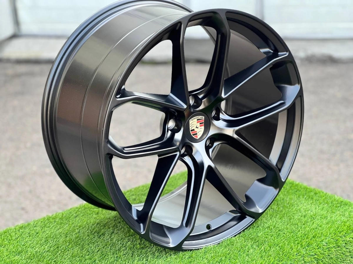 PORSCHE 5593 FlowForming R20 10.5J ET50 5x130 DIA71.6 MATTE BLACK