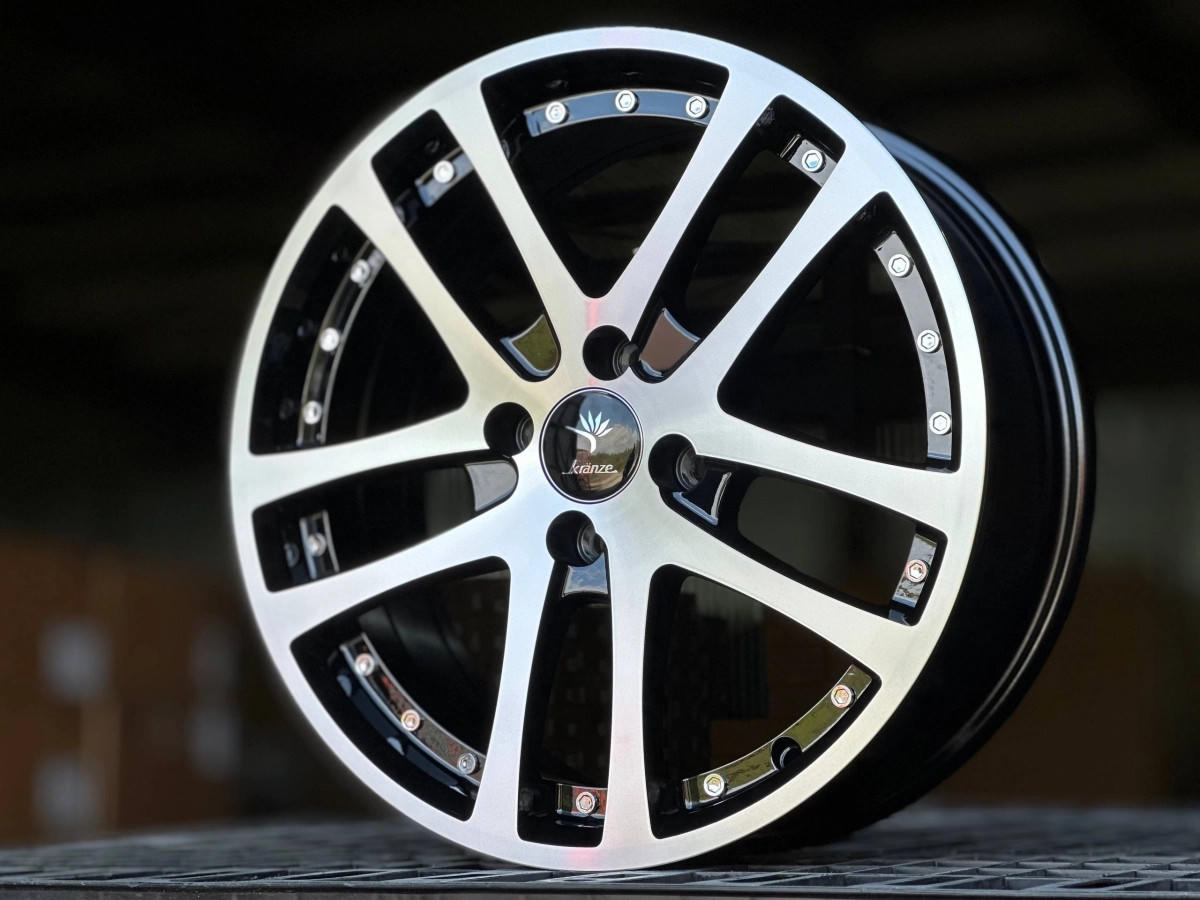 Weds Kranze (рельсы) 5259 R15 6J ET38 4X98 DIA58.6 GLOSS BLACK FACE