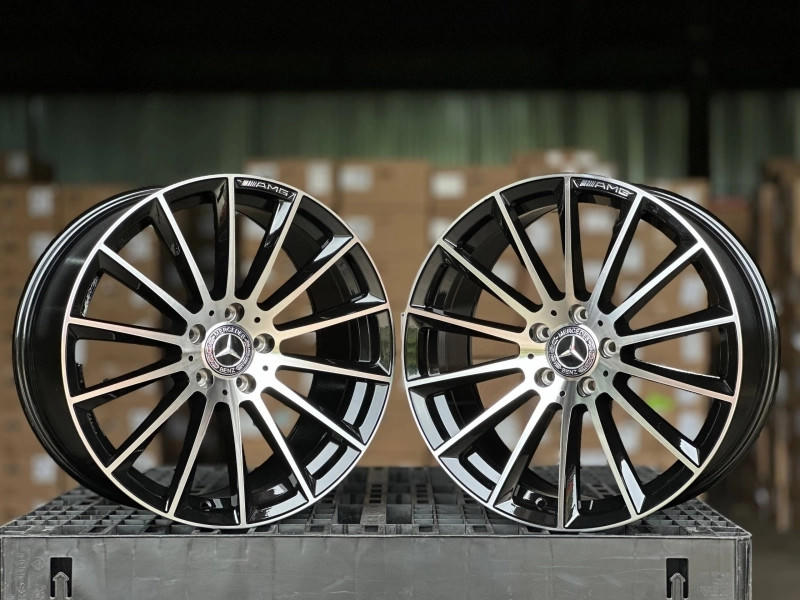 Mercedes AMG H3061F FlowForming R19 9.5J ET36 5x112 DIA66.5 GLOSS BLACK FACE