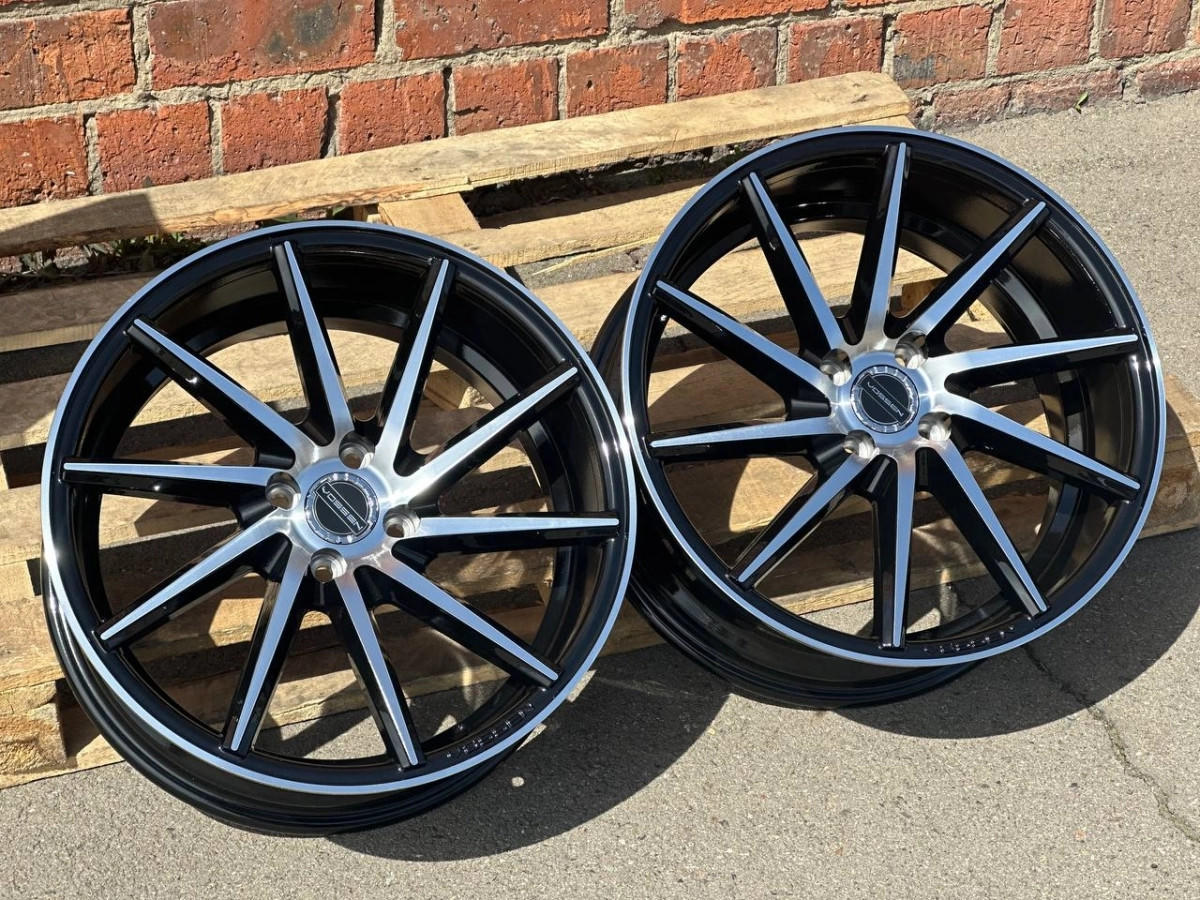 Vossen CVT 6255 6256 R16 6J ET35 4x100 DIA73.1 GLOSS BLACK FACE