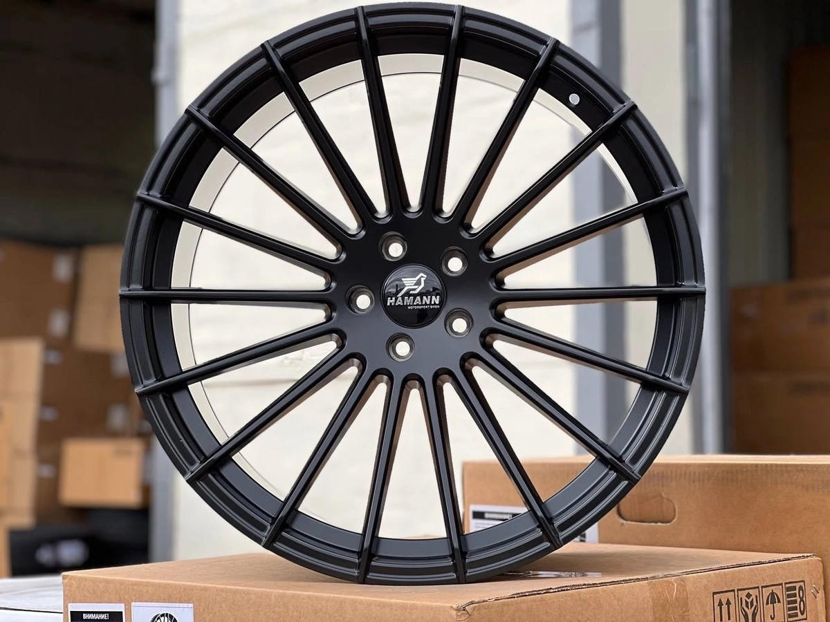 HAMANN 0124 R21 10J ET35 5X108 DIA73.1 MATTE BLACK