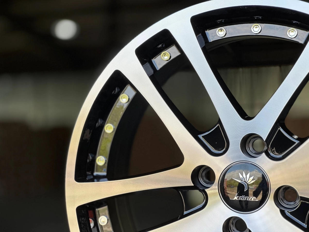 Weds Kranze (рельсы) 5259 R15 6J ET38 4X98 DIA58.6 GLOSS BLACK FACE