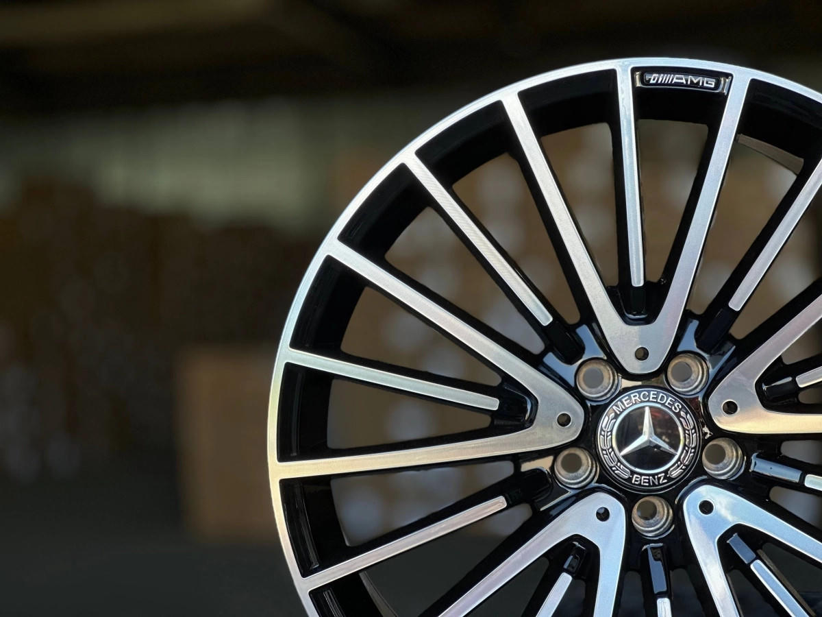 MERCEDES AMG H3064F FlowForming R19 8.5, 9....43 5x112 DIA66.6 GLOSS BLACK FACE