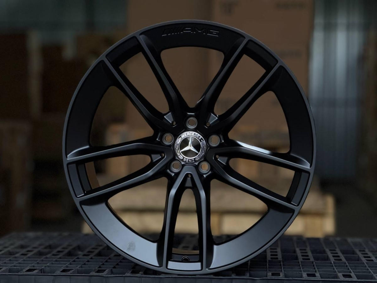 MERCEDES NEW GLS/GLE FORGED YC9550 (ET:54/4...10, 11J 5x112 DIA66.6 MATTE BLACK