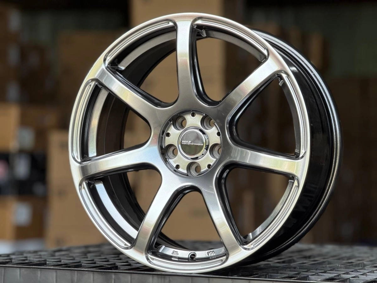 WORK T7R sc1008 R18 8.5J ET35 5x100 DIA73.1 HYPER BLACK