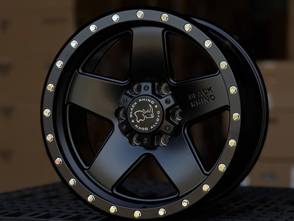 BLACK RHINO 5407 R18 9J ET15 6x139.7 DIA110.1 MATTE BLACK