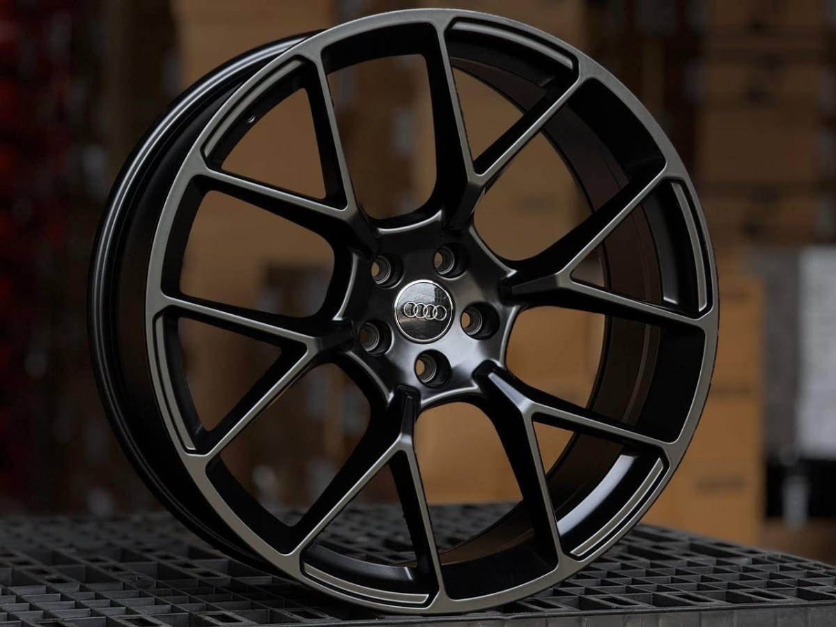 AUDI RS5 H3585F FlowForming R21 9J ET30 5x112 DIA66.6 MATTE BLACK