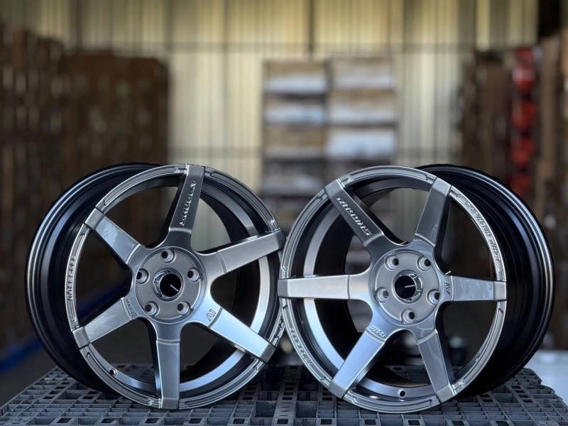 SHOGUN A1 ZS1105 разноширокие R17 9.5J ET18 5x114.3 DIA73.1 HYPER BLACK