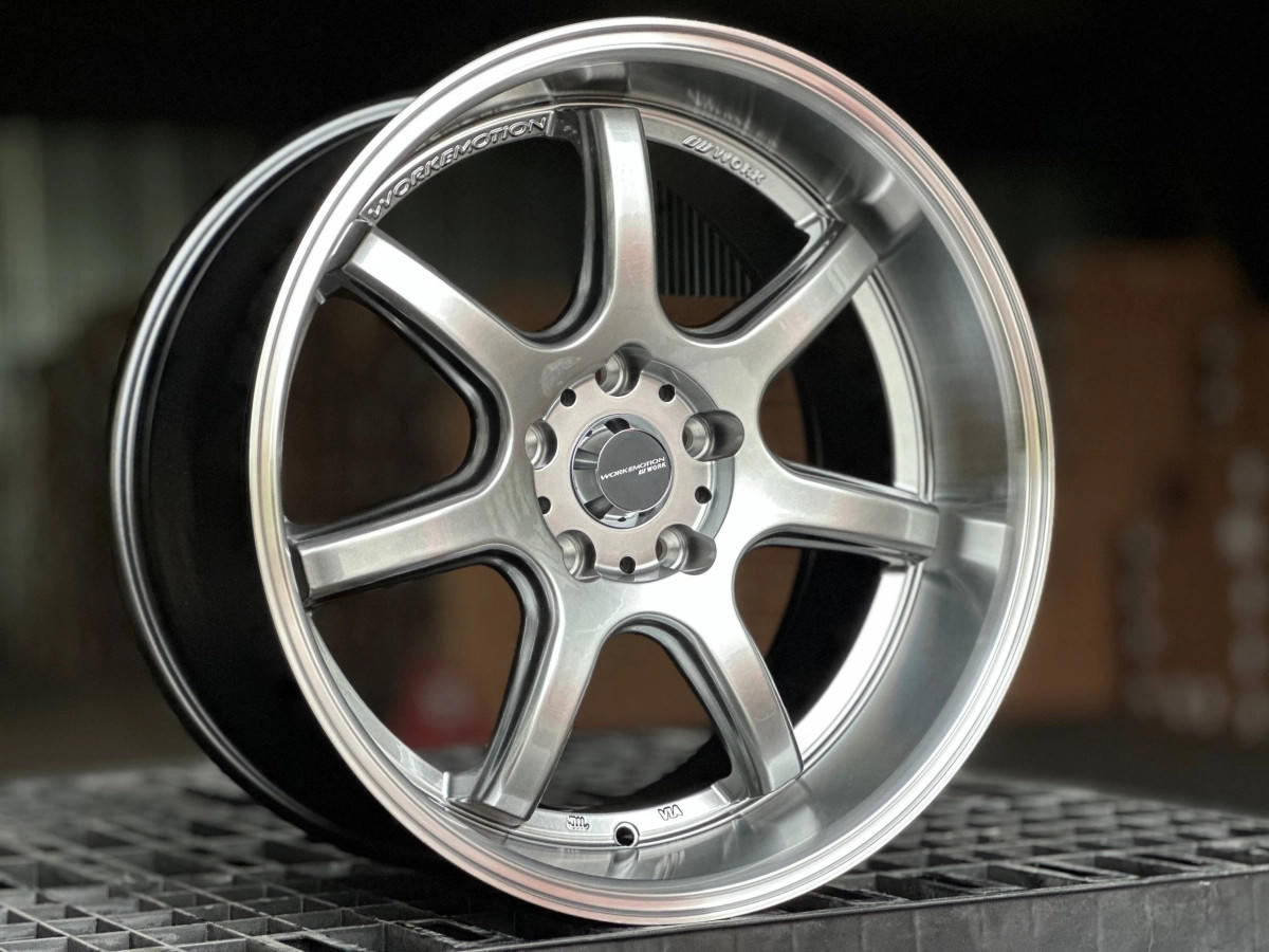 WORK T7R2P ZS022 R18 9.5J ET22 5x114.3 DIA73.1 HYPER BLACK