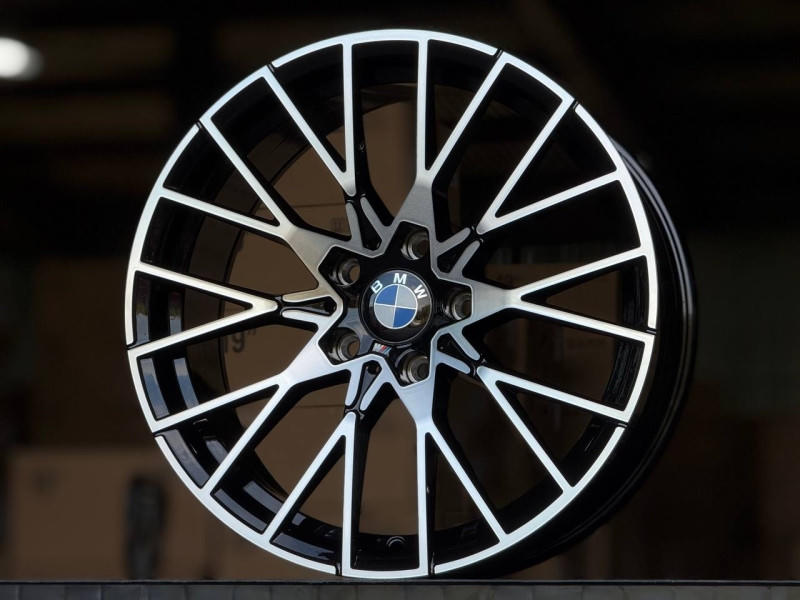 BMW 0279 R18 8, 9J ET34, 40 5x120 DIA72.6 GLOSS BLACK FACE