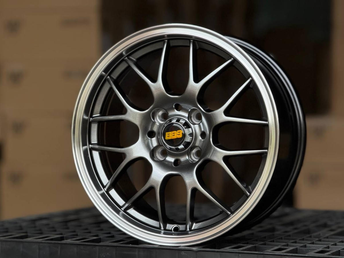 BBS STYLE 5357 R15 7J ET35 4x100 DIA73.1 HYPER BLACK
