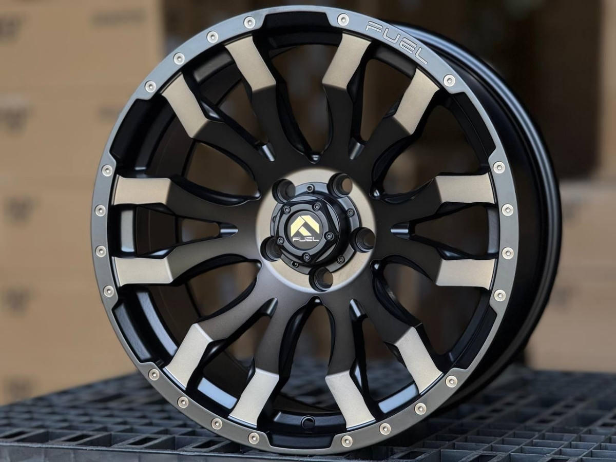 FUEL BLITZ 0215 R18 8.5J ET20 5x114.3 DIA73.1 Matt Black Bronze
