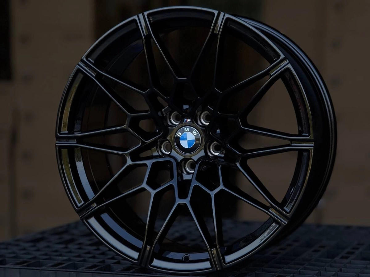 BMW 826M style H3143F FlowForming R20 8.5,...ET30, 35 5x112 DIA66.6 GLOSS BLACK
