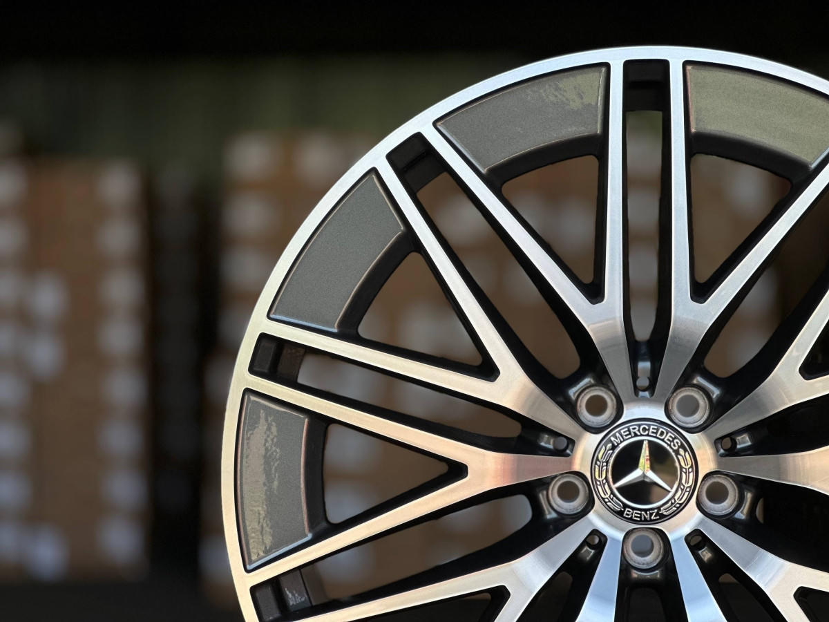 Mercedes AMG H3448F FlowForming R22 10, 11.5J ET53, 56 5x112 DIA66.6 GREY FACE
