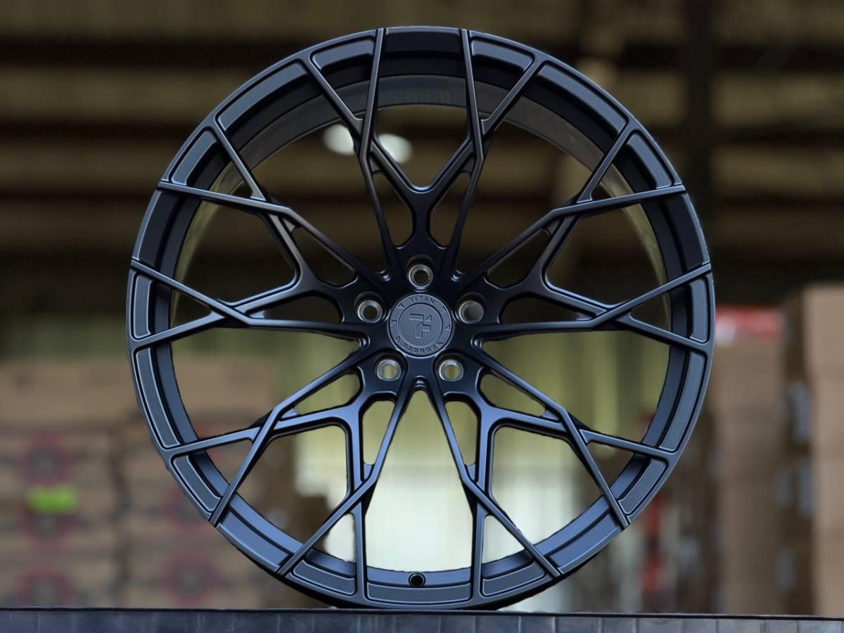 TITAN FORGED GLE/GLS X5/X6/XYC7943 R21 10, 11J 5x112 DIA66.6 MATTE BLACK