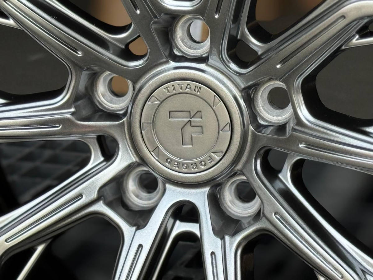 Titan Forged TF96 F8796 FlowForming R18 8J ET38 5x114.3 DIA73.1 HYPER BLACK