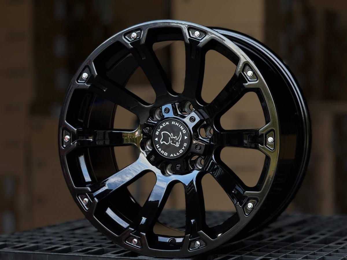 Black Rhino 1122 R18 9J ET12 6x139.7 DIA110.1 GLOSS BLACK