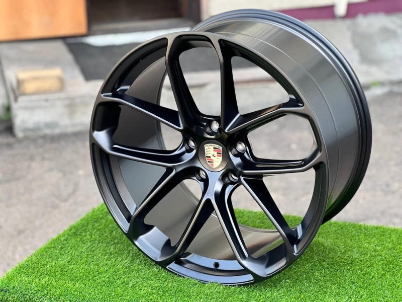 PORSCHE 5593 FlowForming R20 10.5J ET50 5x130 DIA71.6 MATTE BLACK