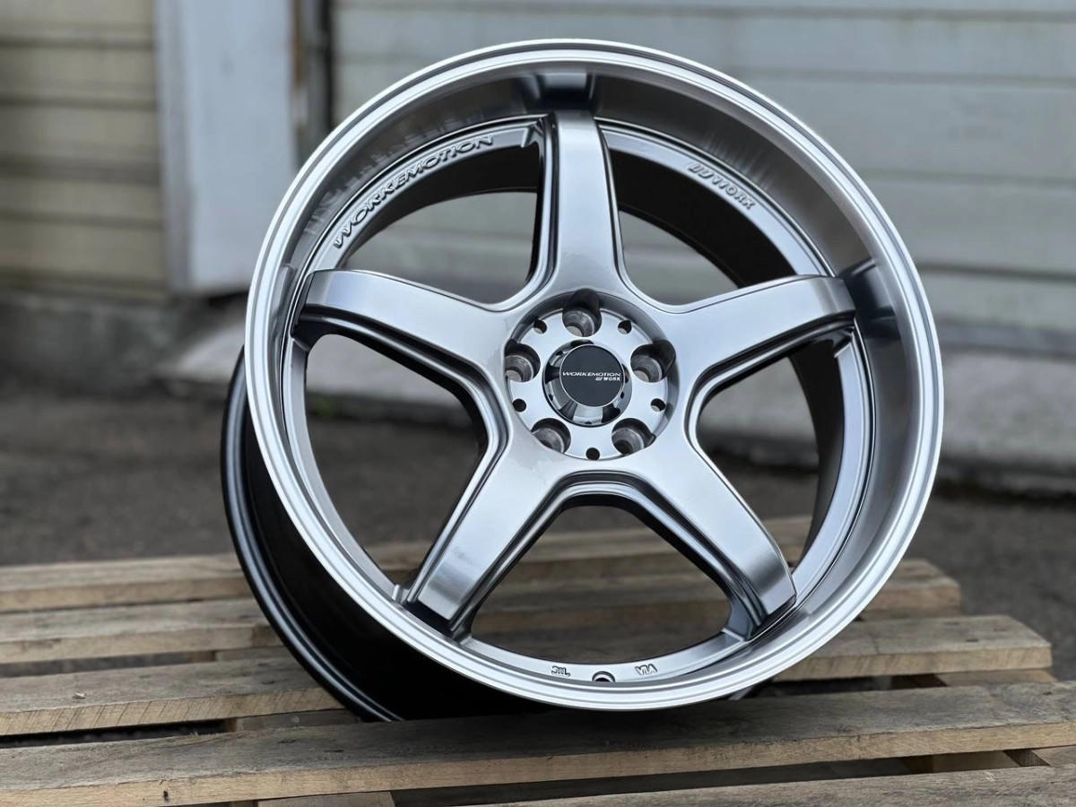 WORK T5R2P ZS014 R18 8.5J ET28 5x114.3 DIA73.1 HYPER BLACK