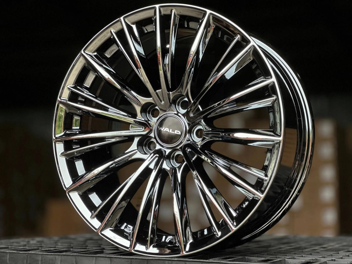 WALD H3101FA FlowForming R18 8J ET35 5x114.3 DIA60.1 CHROME