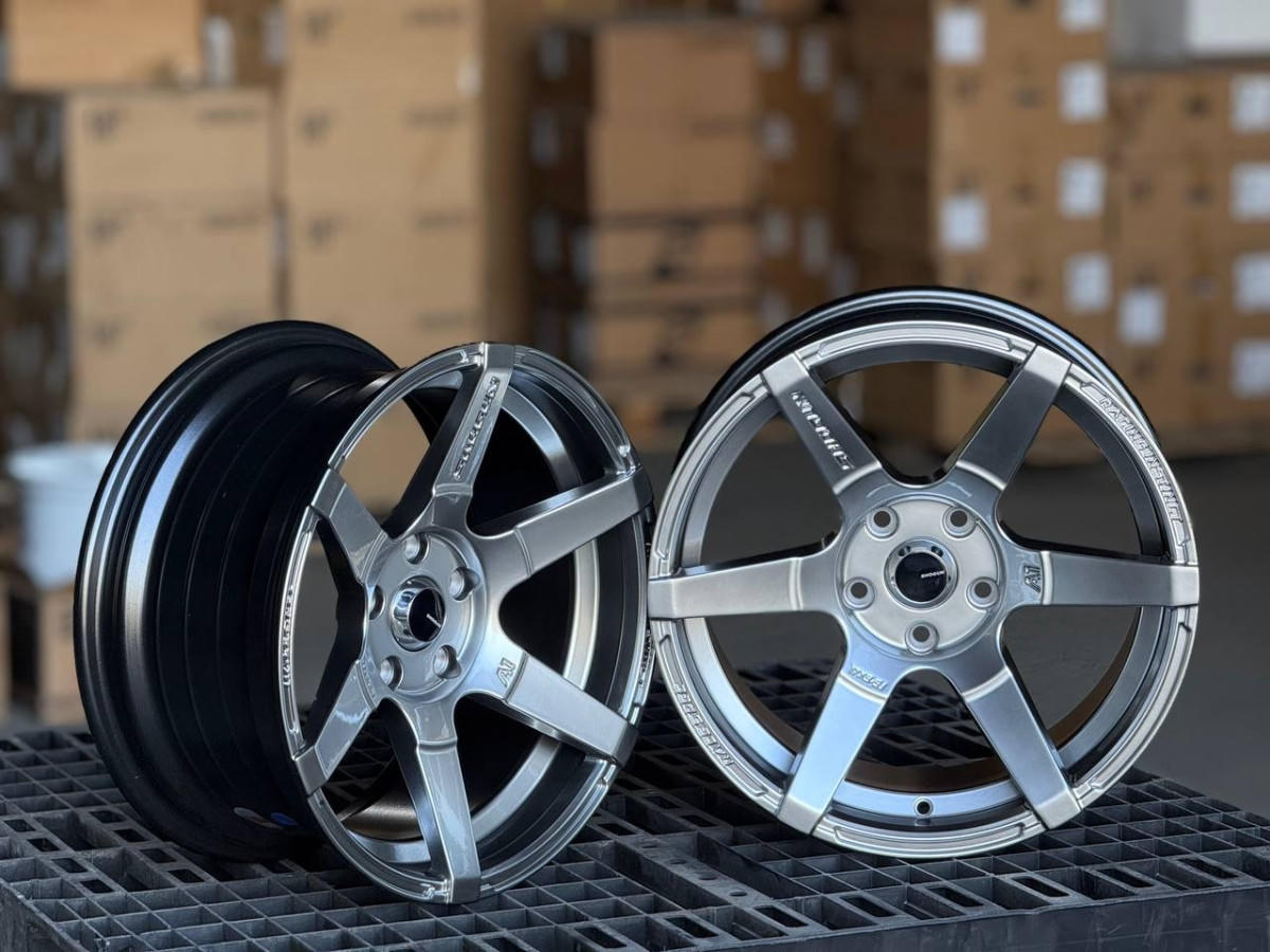 SHOGUN A1 ZS1105 разноширокие R17 9.5J ET18 5x114.3 DIA73.1 HYPER BLACK