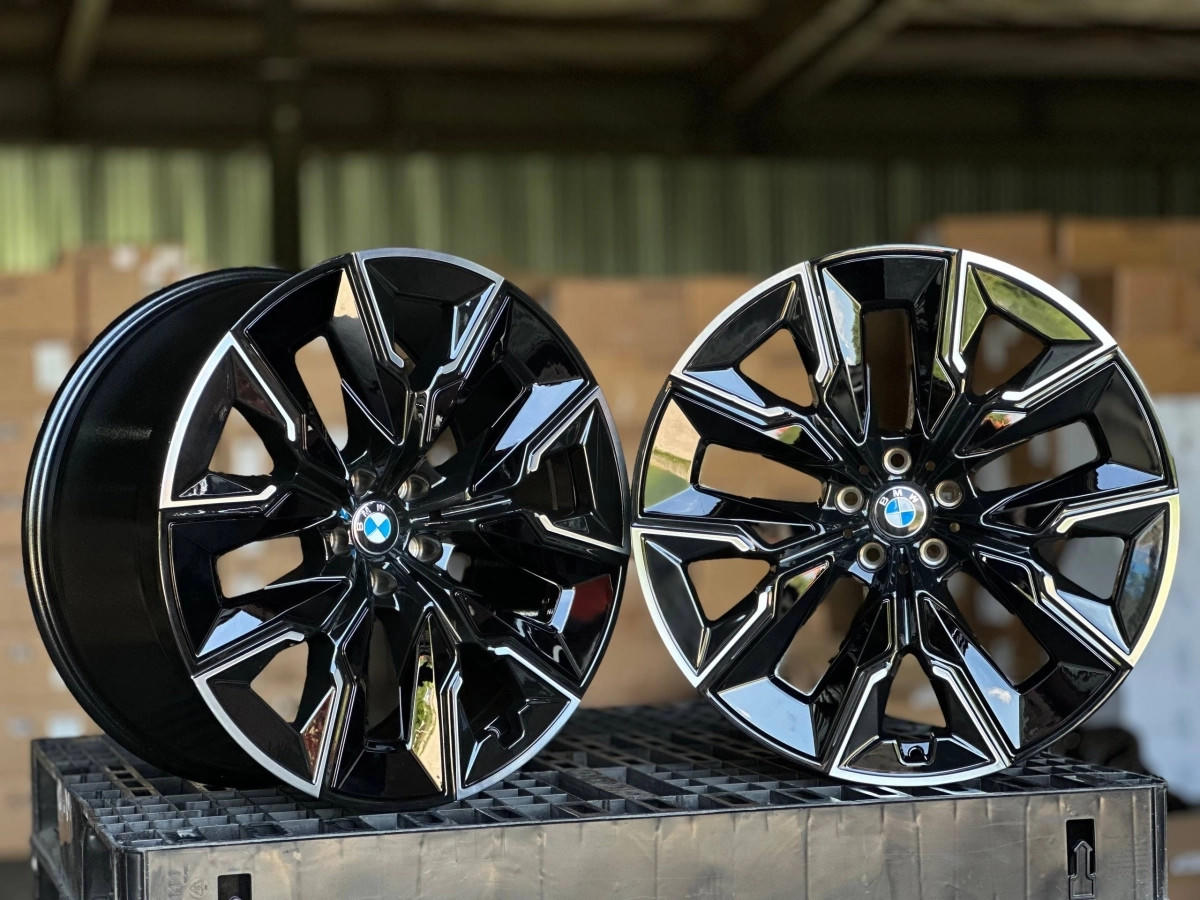 BMW H3447F FlowForming R21 9, 10.5J ET24, 44 5x112 DIA66.6 GLOSS BLACK FACE
