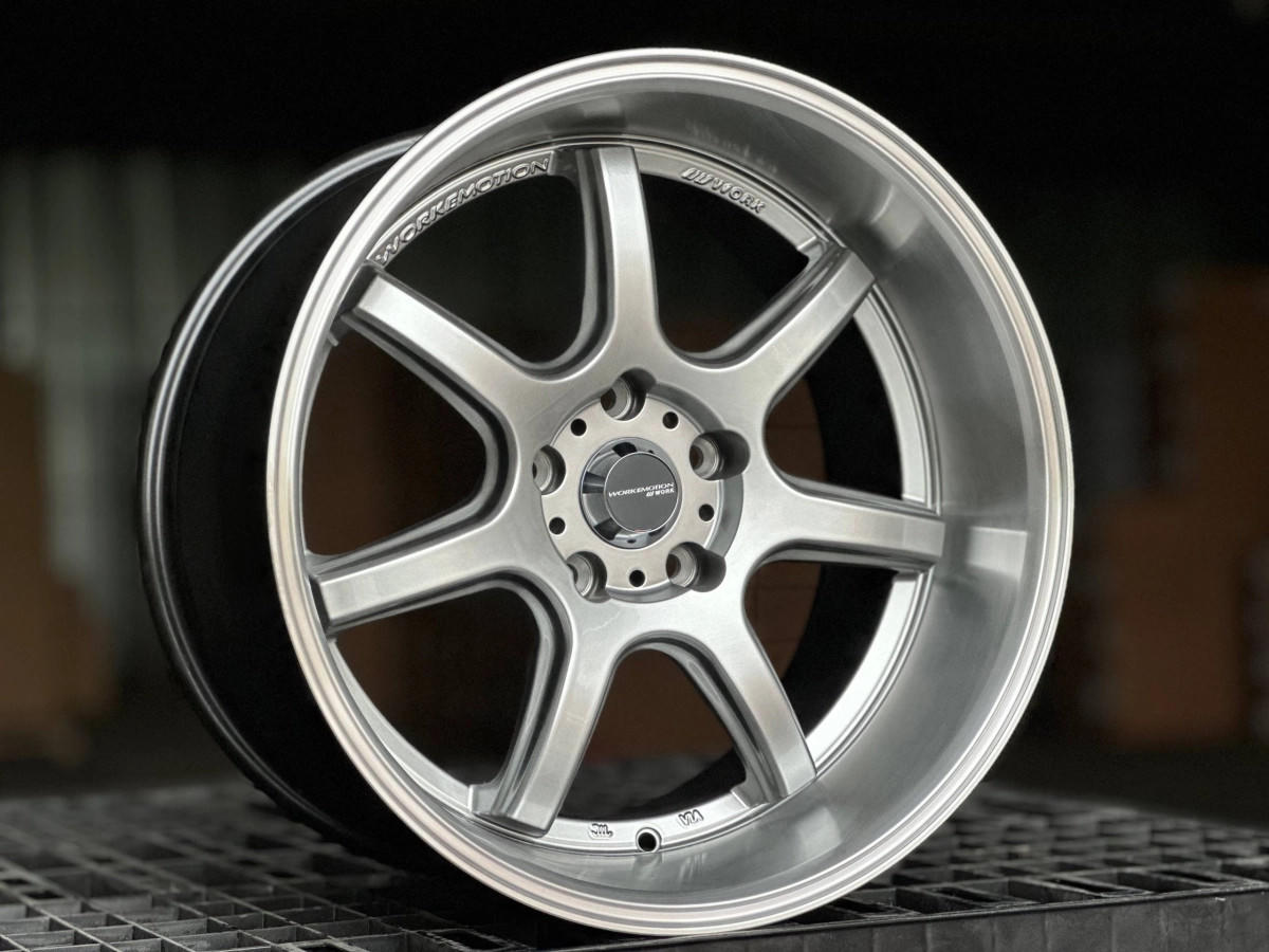 WORK T7R2P ZS022 R18 10.5J ET18 5x114.3 DIA73.1 HYPER BLACK
