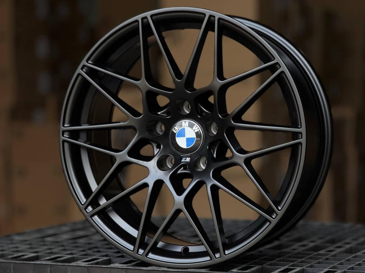 BMW 666M style 0173 R18 8J ET30 5x120 DIA72.6 MATTE BLACK