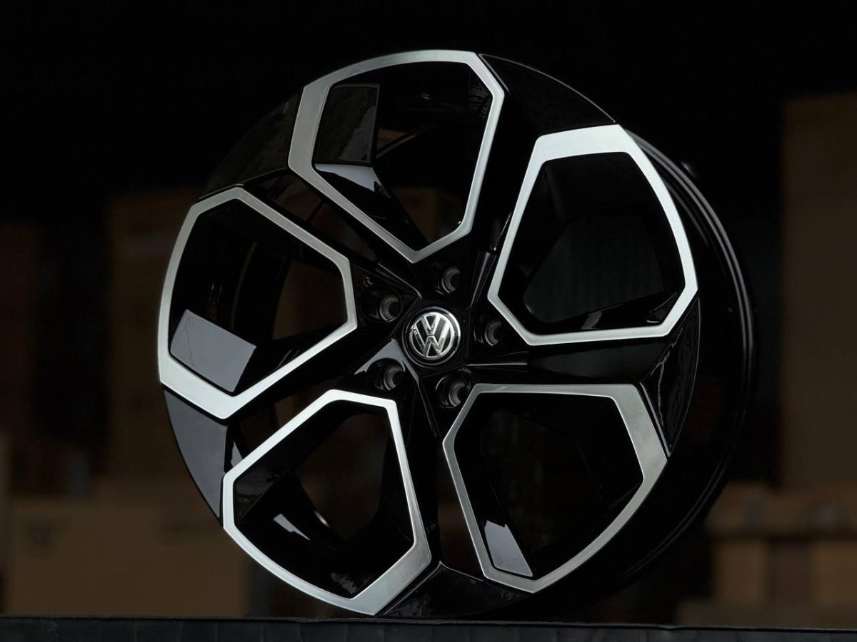 Volkswagen 5561 R19 8.5J ET45 5x112 DIA57.1 GLOSS BLACK FACE