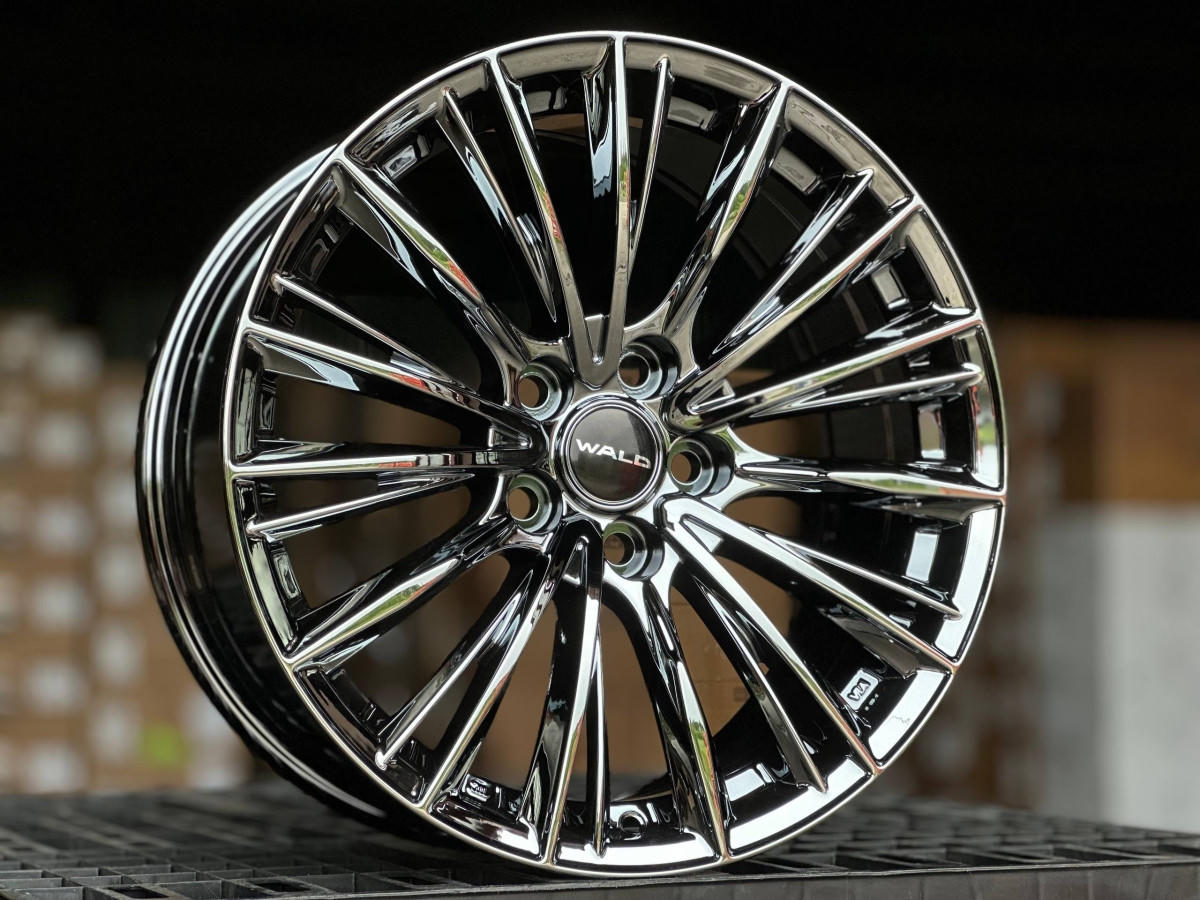 WALD H3101FA FlowForming R18 8J ET35 5x114.3 DIA60.1 CHROME