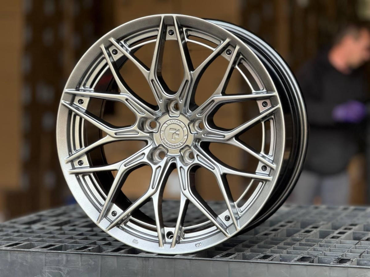 Titan Forged TF97 F8797 FlowForming R18 8J ET38 5x114.3 DIA73.1 HYPER BLACK