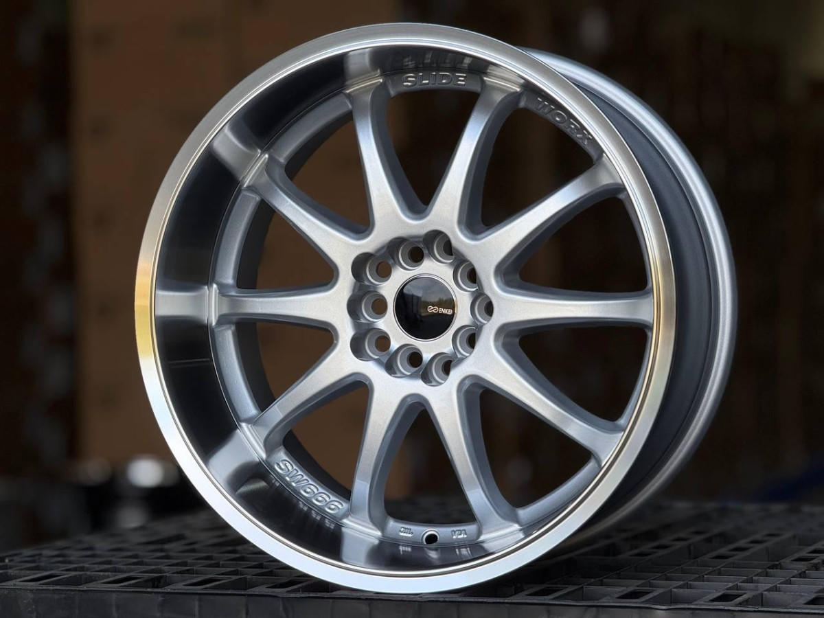 WORK XD9 L409 R18 9J ET20 5x100, 5x114.3 DIA73.1 SILVER FACE