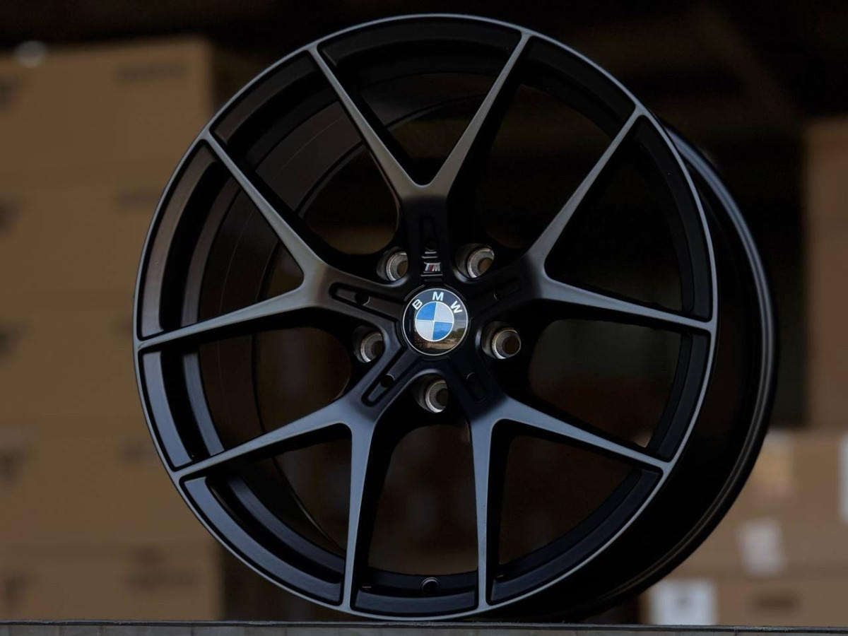 BMW 554m style 5484 R18 8J ET30 5x120 DIA72.6 MATTE BLACK