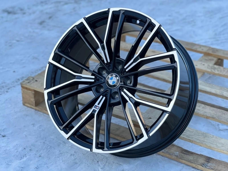 BMW 846M YF5537 FlowForming R20 9.5J ET37 5x112 DIA66.6 GLOSS BLACK FACE