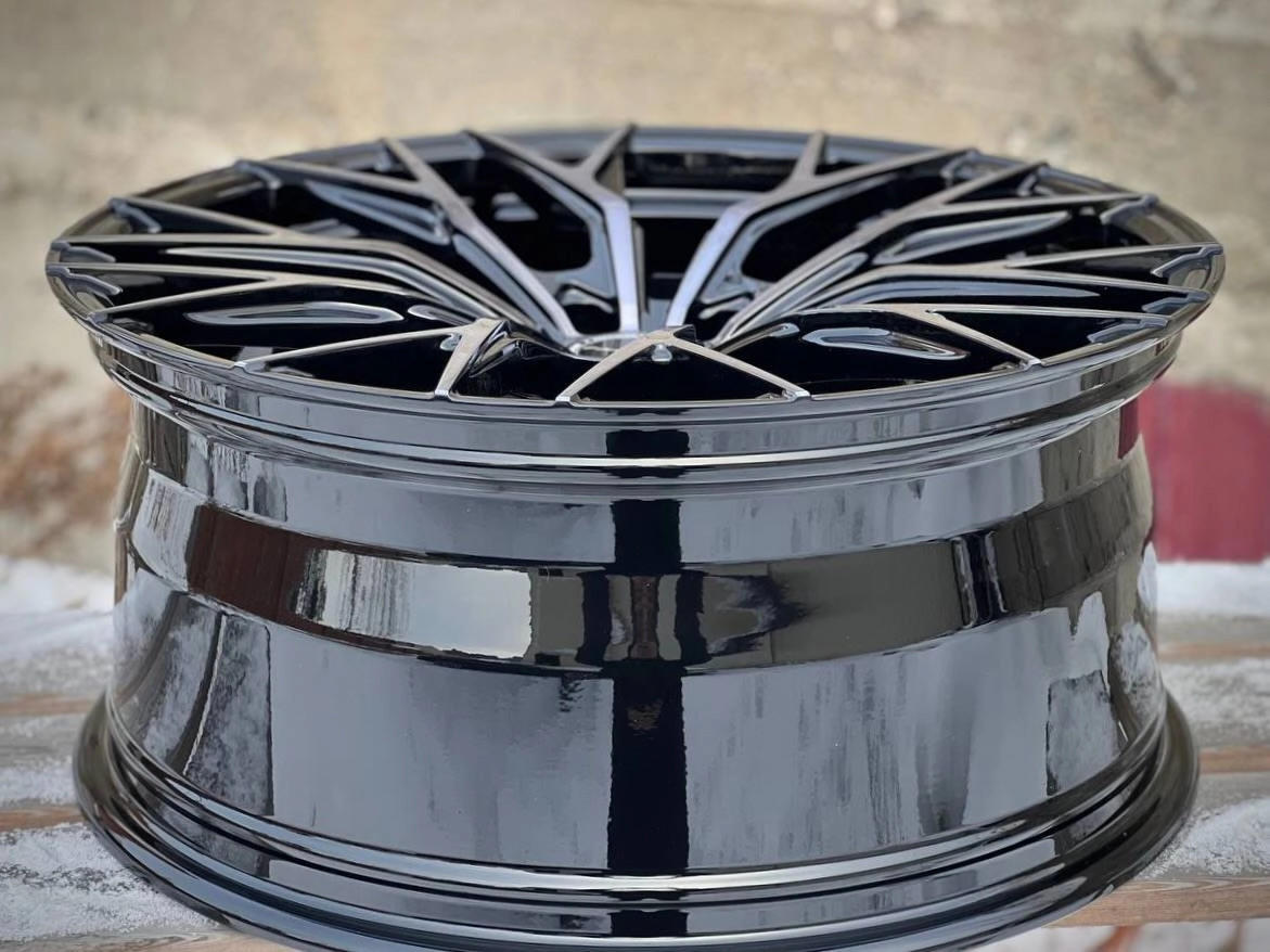 BMW NEW X5/X6/X7 YC8289 R22 10, 11J 5x112 DIA66.6 Black Face Dark Laquier