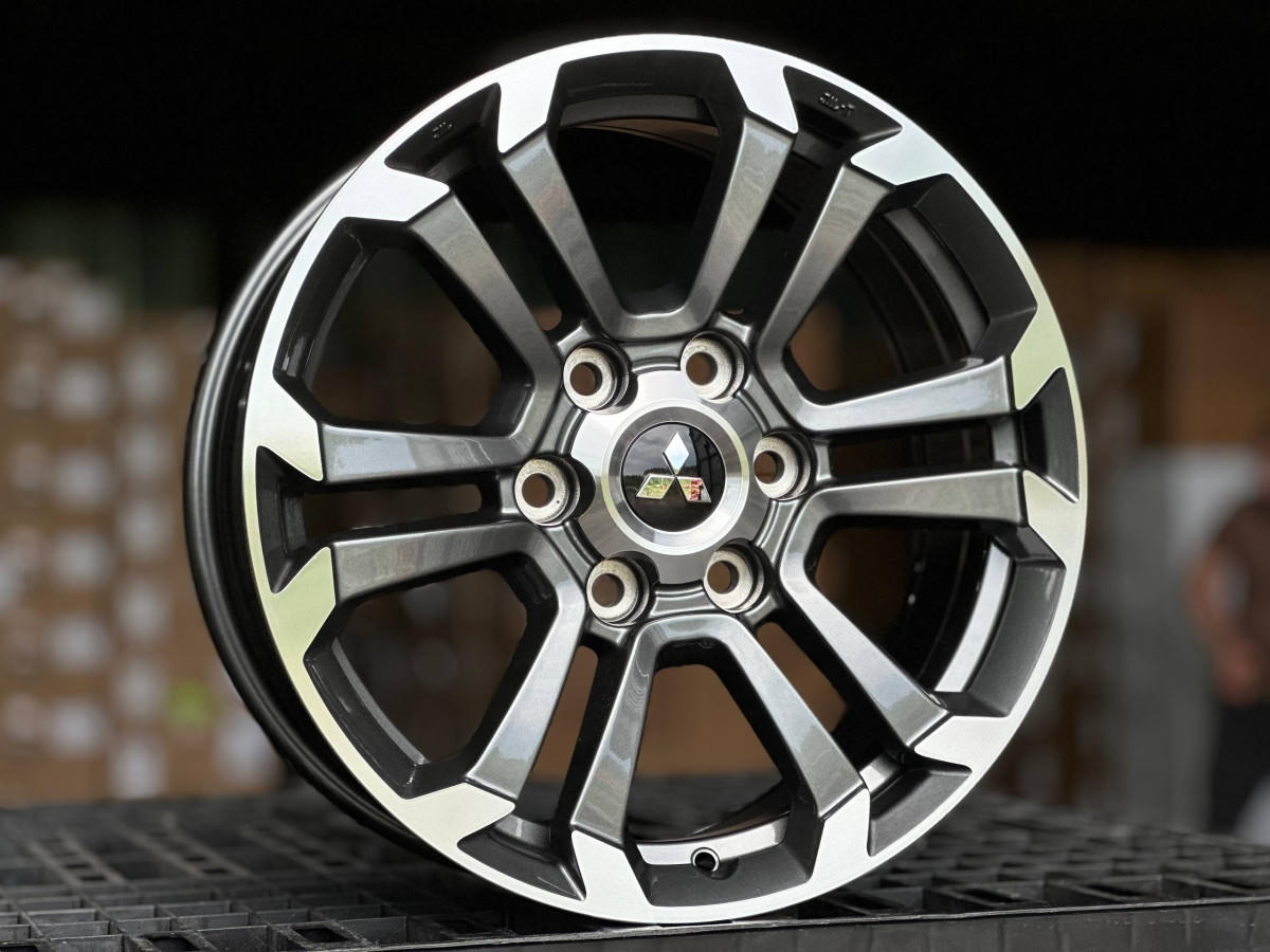 Mitsubishi H3259F FlowForming (графит) R18 7.5J ET38 6x139.7 DIA67.1 GREY FACE