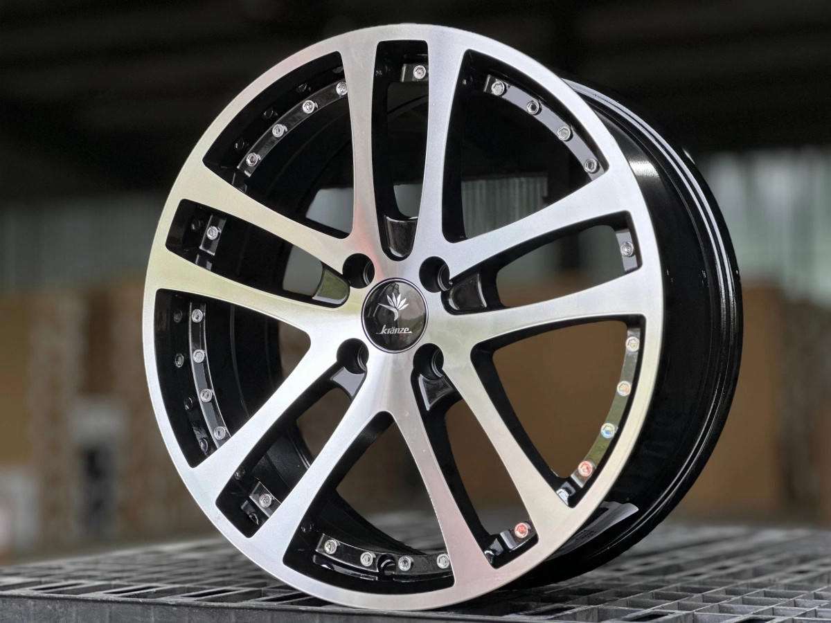 Weds Kranze (рельсы) 7259 R17 7J ET35 4X98 DIA73.1 GLOSS BLACK FACE