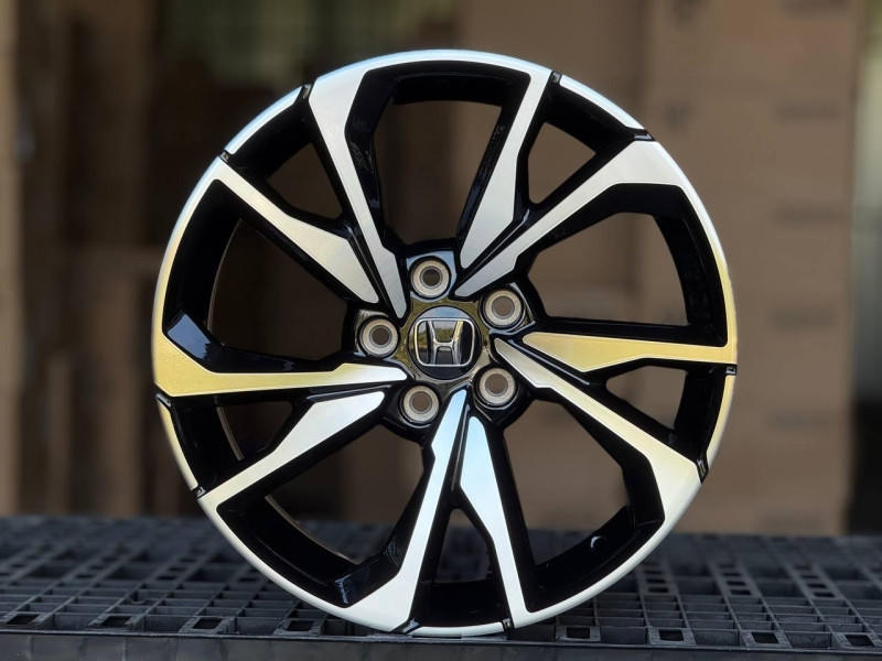 Honda H3244F FlowForming R18 8J ET50 5x114.3 DIA64.1 GLOSS BLACK FACE