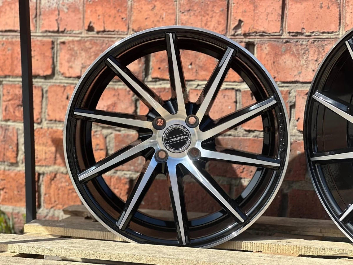 Vossen CVT 6255 6256 R16 6J ET35 4x100 DIA73.1 GLOSS BLACK FACE